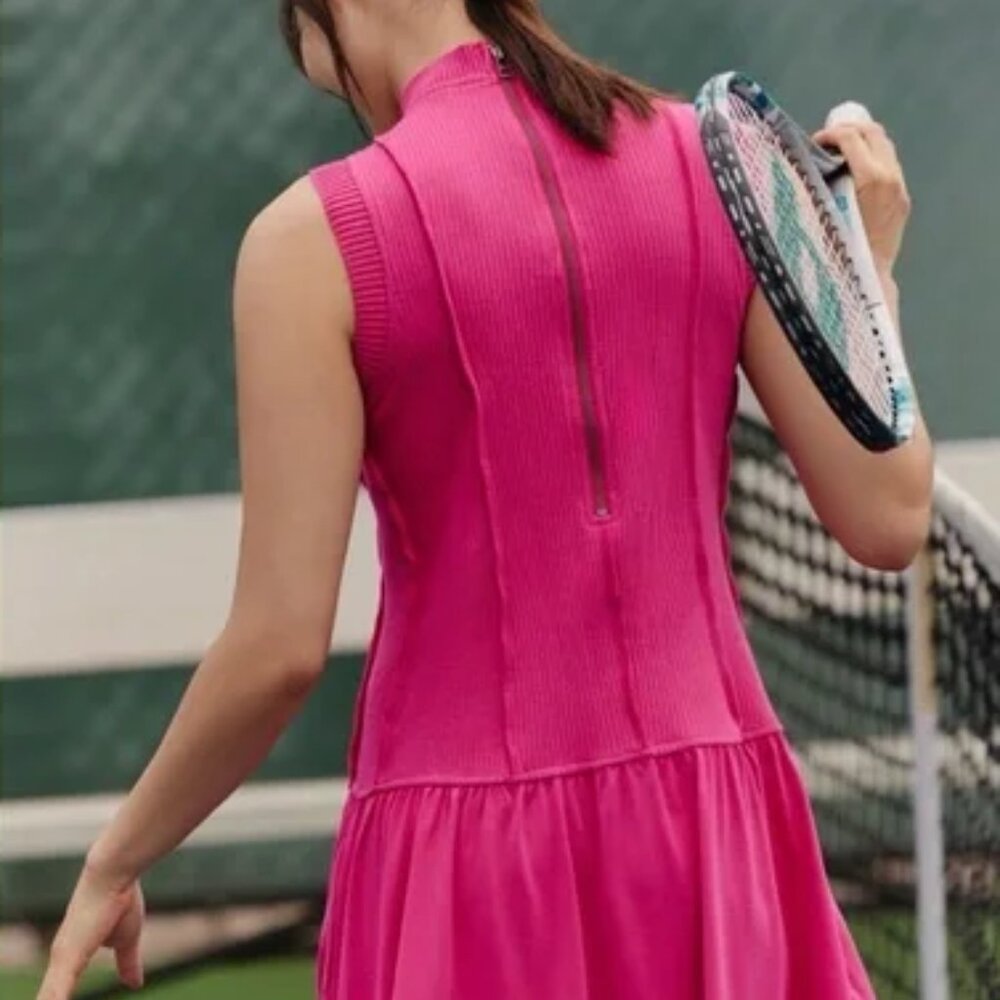Anthropologie Daily Practice Buzzer Beater Sleeveless Mini Dress (NEW) - Picture 2 of 2